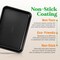 Nutrichef Nonstick Cookie Sheet Baking Pan, NC2TRBL, PR NC2TRBL - alternate 4